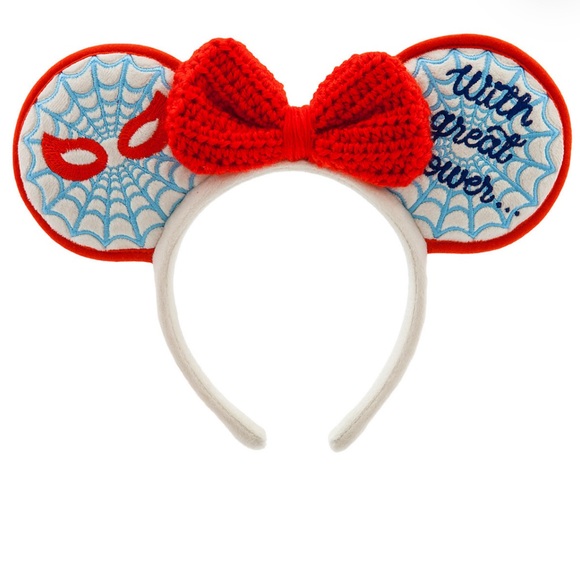 Marvel Accessories - “With great power” Spider-Man Disney ears.